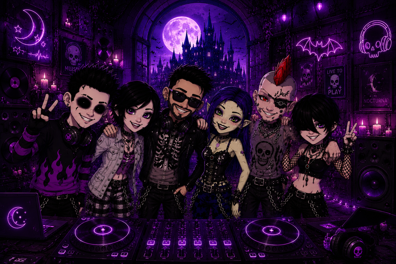 Equipe da Rádio Nocturna